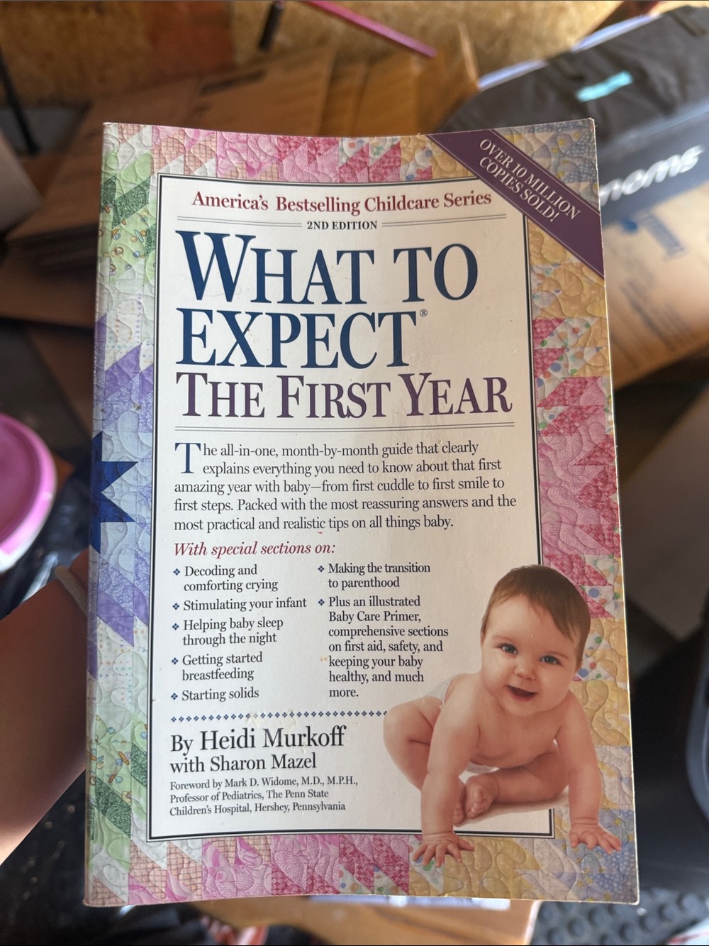 What to Expect The First Year by Heidi Murkoff - Multicolor Cover